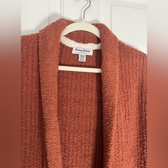 TOMMY BAHAMA Sea Swell Island Soft Ribbed Cardigan Size Medium - Picture 3 of 10